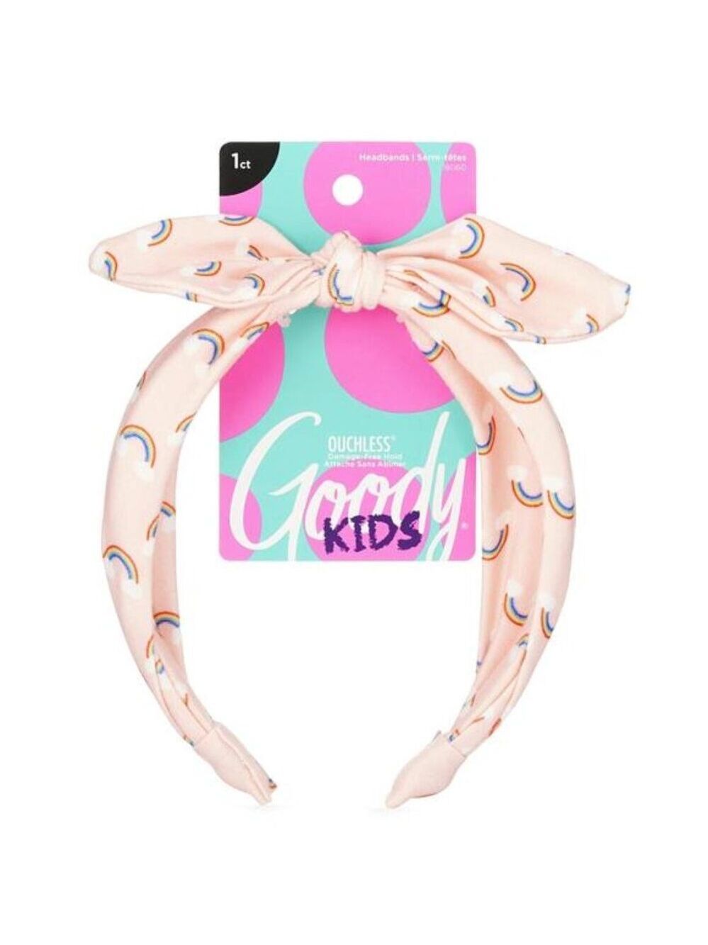 Kids Headband Rainbow Hair Accessories Girls Knotted Headband All Hair Types